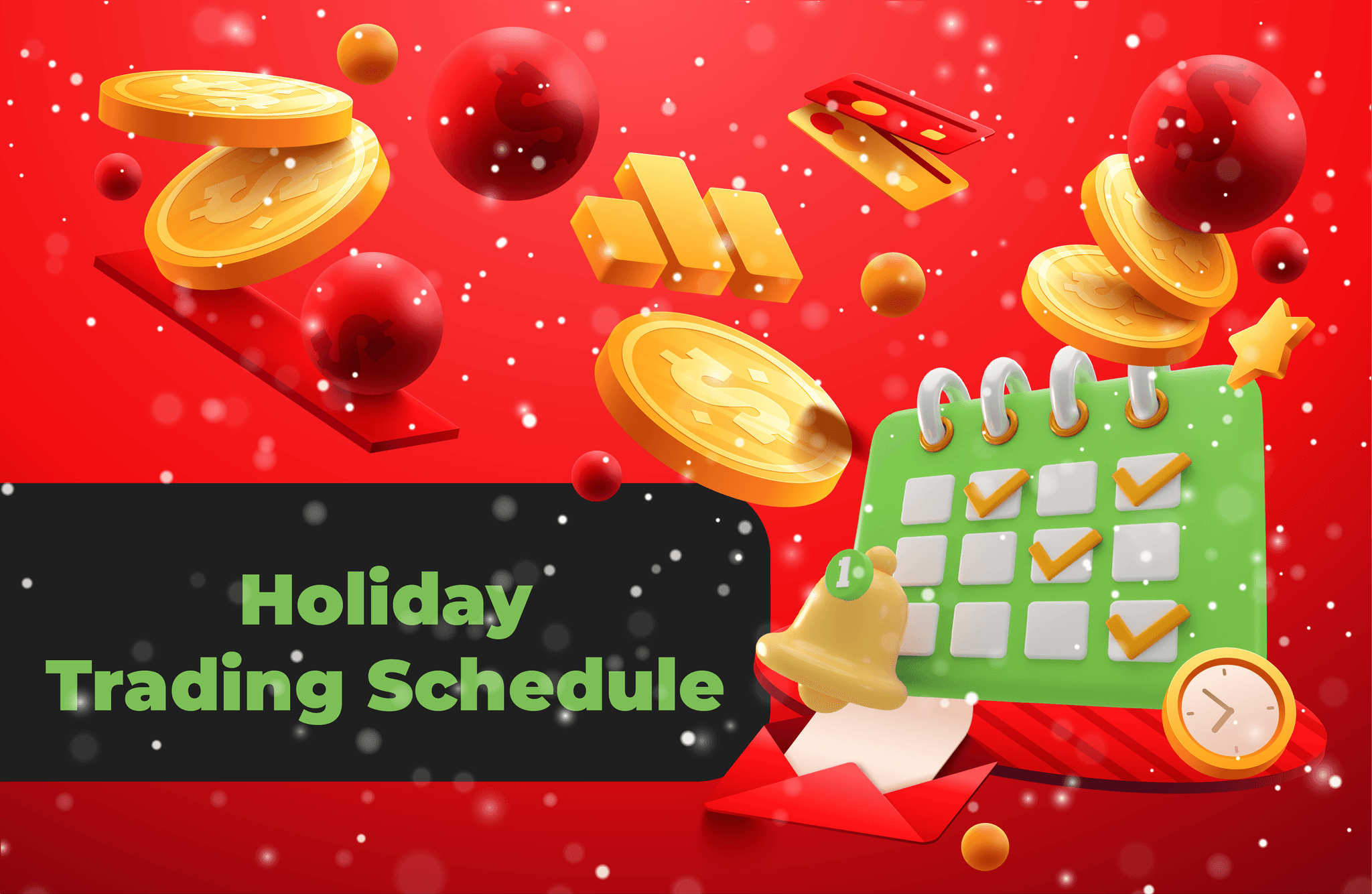CXM Direct schedule this upcoming holidays!